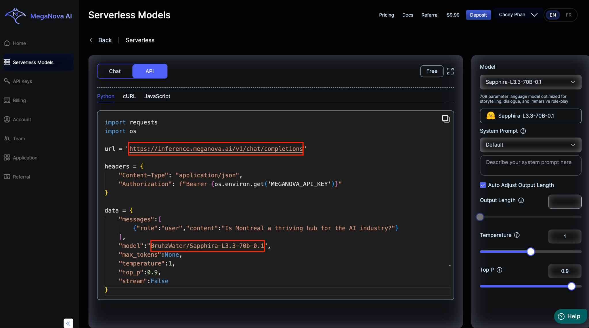 Free Sapphira-L3.3-70B-0.1 Proxy for JanitorAI Chat with MegaNova AI Setup Guide
