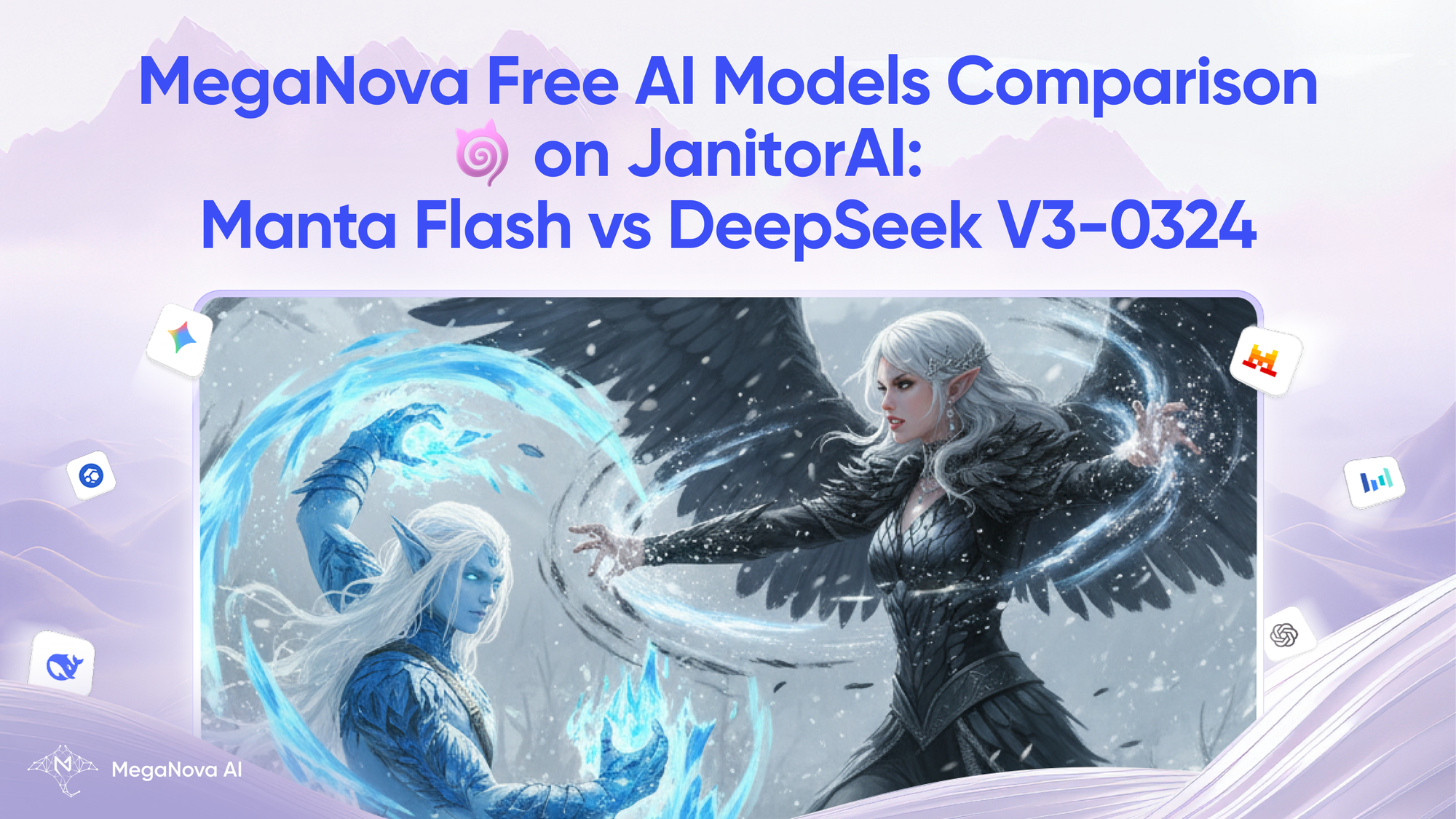 MegaNova Free AI Models Comparison on JanitorAI: Manta Flash vs DeepSeek V3-0324
