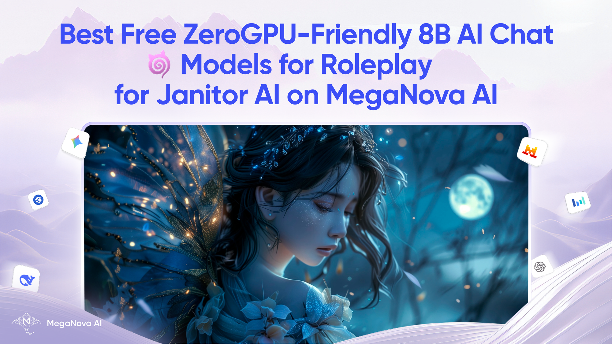 Best Free ZeroGPU-Friendly 8B AI Chat Models for Roleplay for Janitor AI on MegaNova AI
