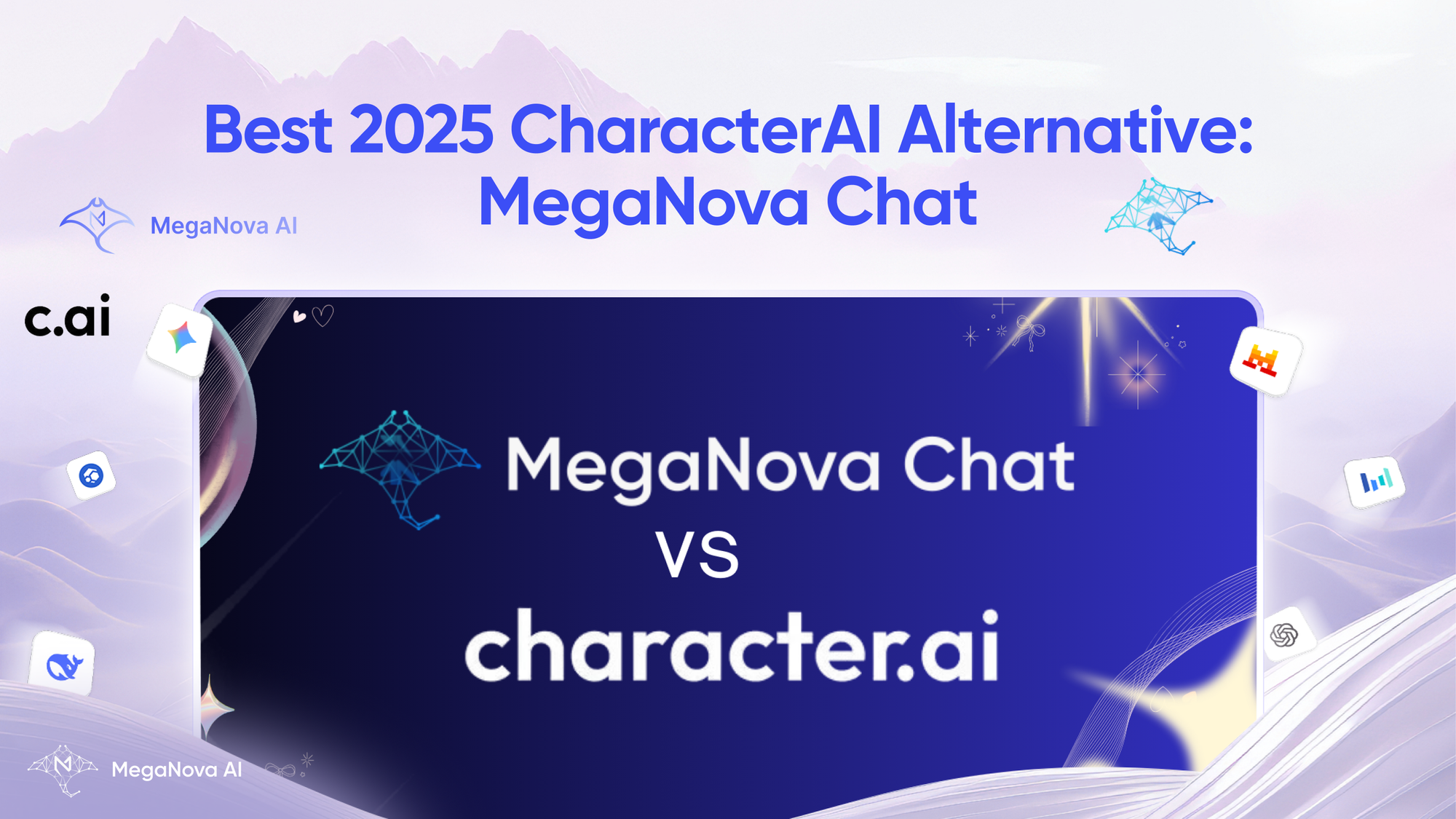 Top 2025 CharacterAI Alternative: MegaNova Chat