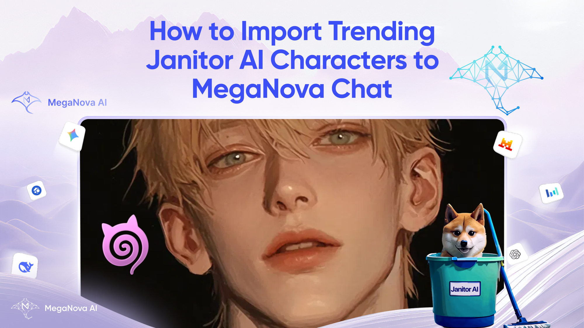 How to Import Trending Janitor AI Characters to MegaNova Chat
