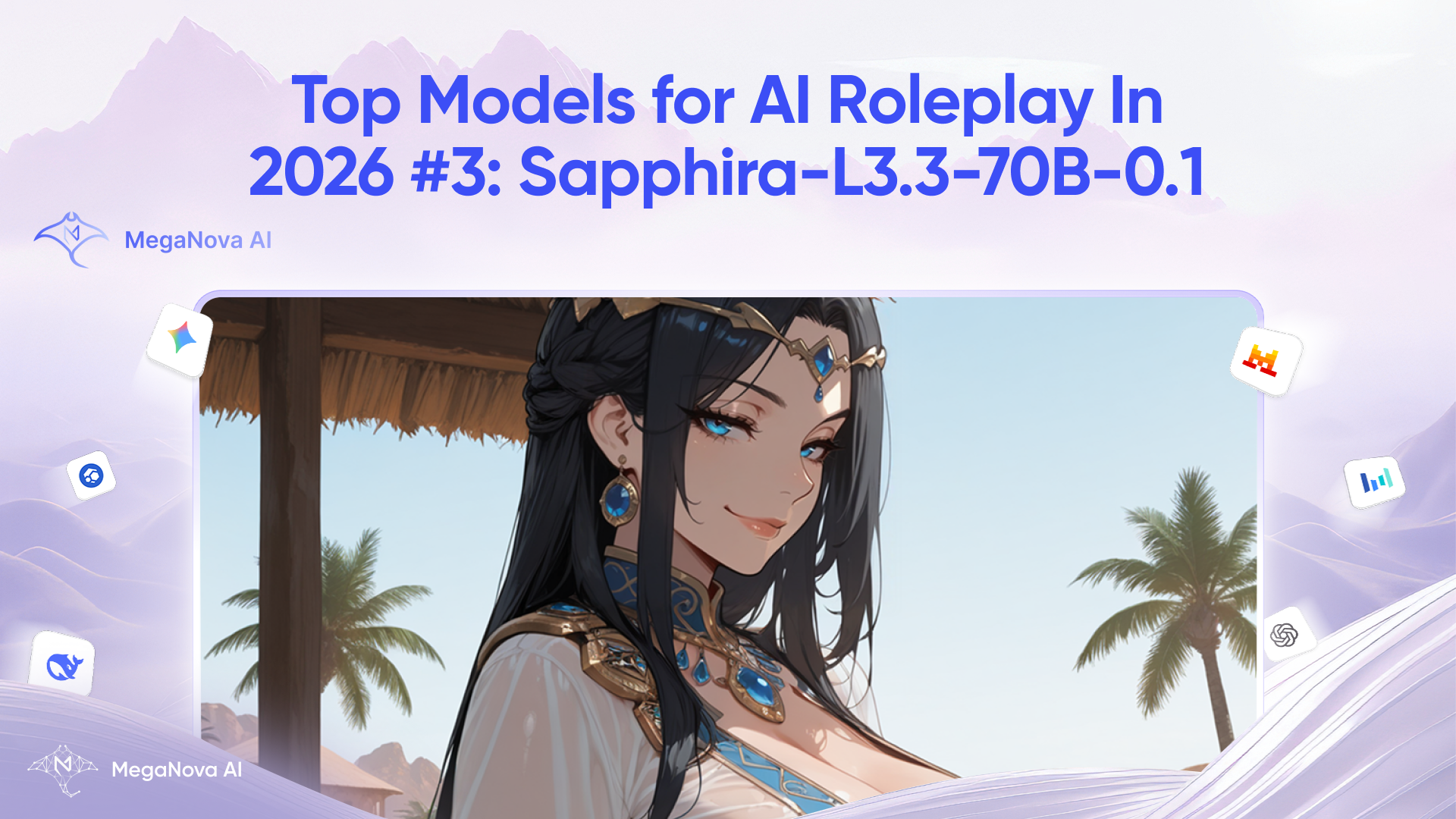 Top Models for AI Role Play In 2026 #3: Sapphira-L3.3-70B-0.1