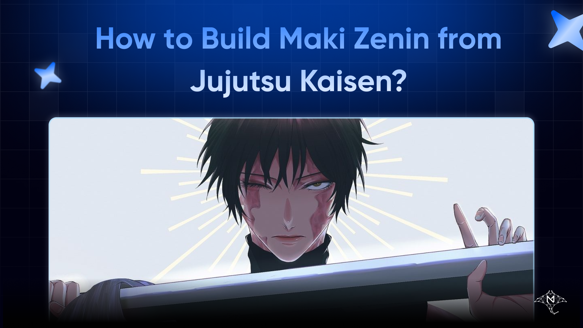 How to Build Maki Zenin from Jujutsu Kaisen in MegaNova Studio?