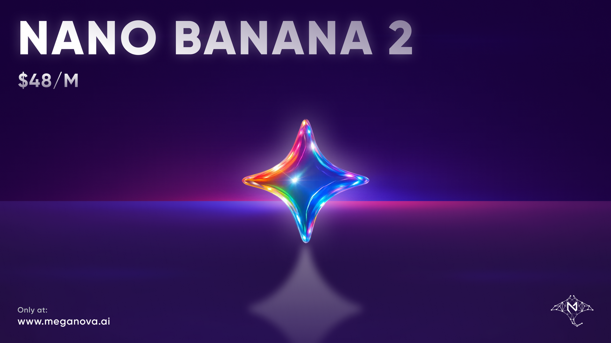 Nano Banana 2 Is Now Live on MegaNova 🍌