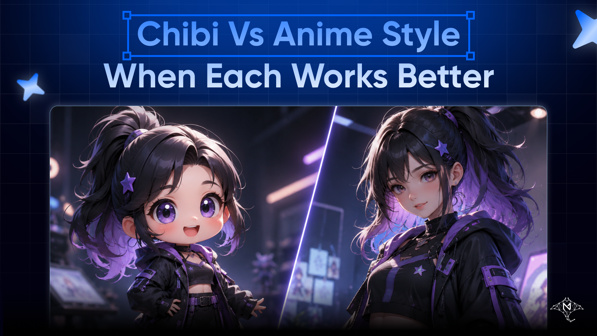 Chibi vs. Anime Style in MegaNova: When Each Works Better