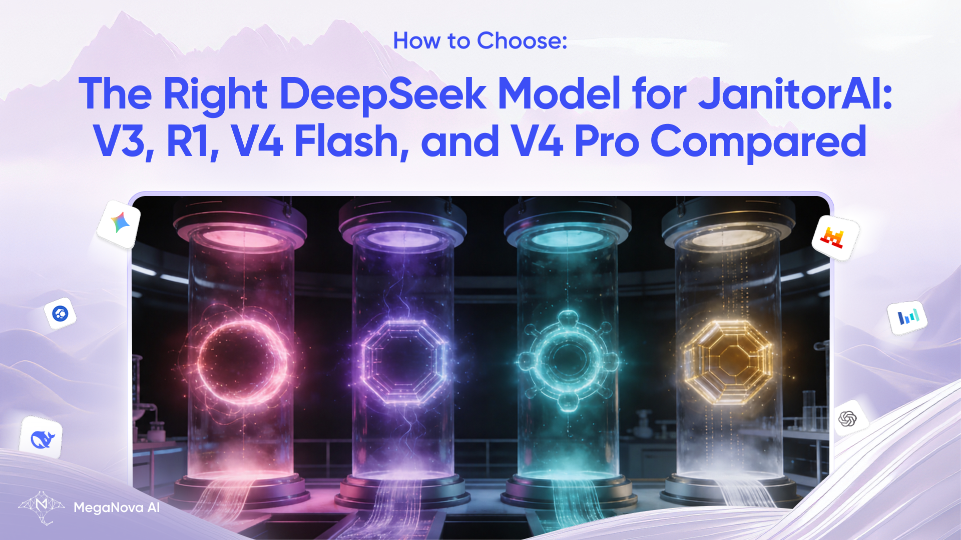 How to Choose the Right DeepSeek Model for JanitorAI: V3, R1, V4 Flash, and V4 Pro Compared