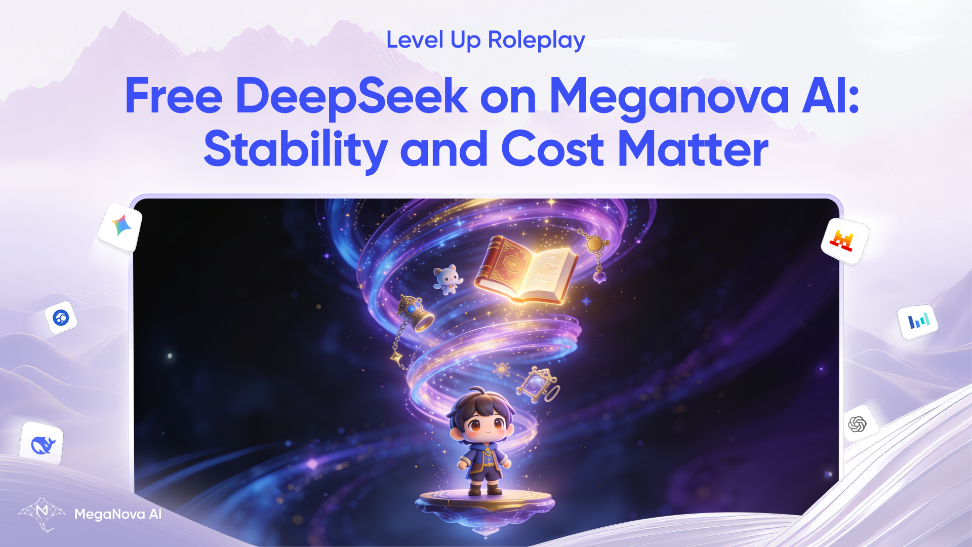 Level Up Roleplay with Free DeepSeek on Meganova AI: Stability and Cost Matter