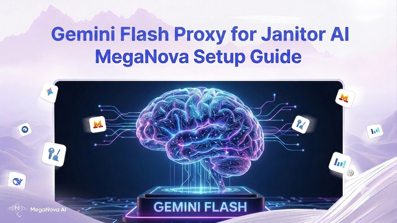 Gemini 3.6 Flash Proxy for Janitor AI with MegaNova Setup Guide
