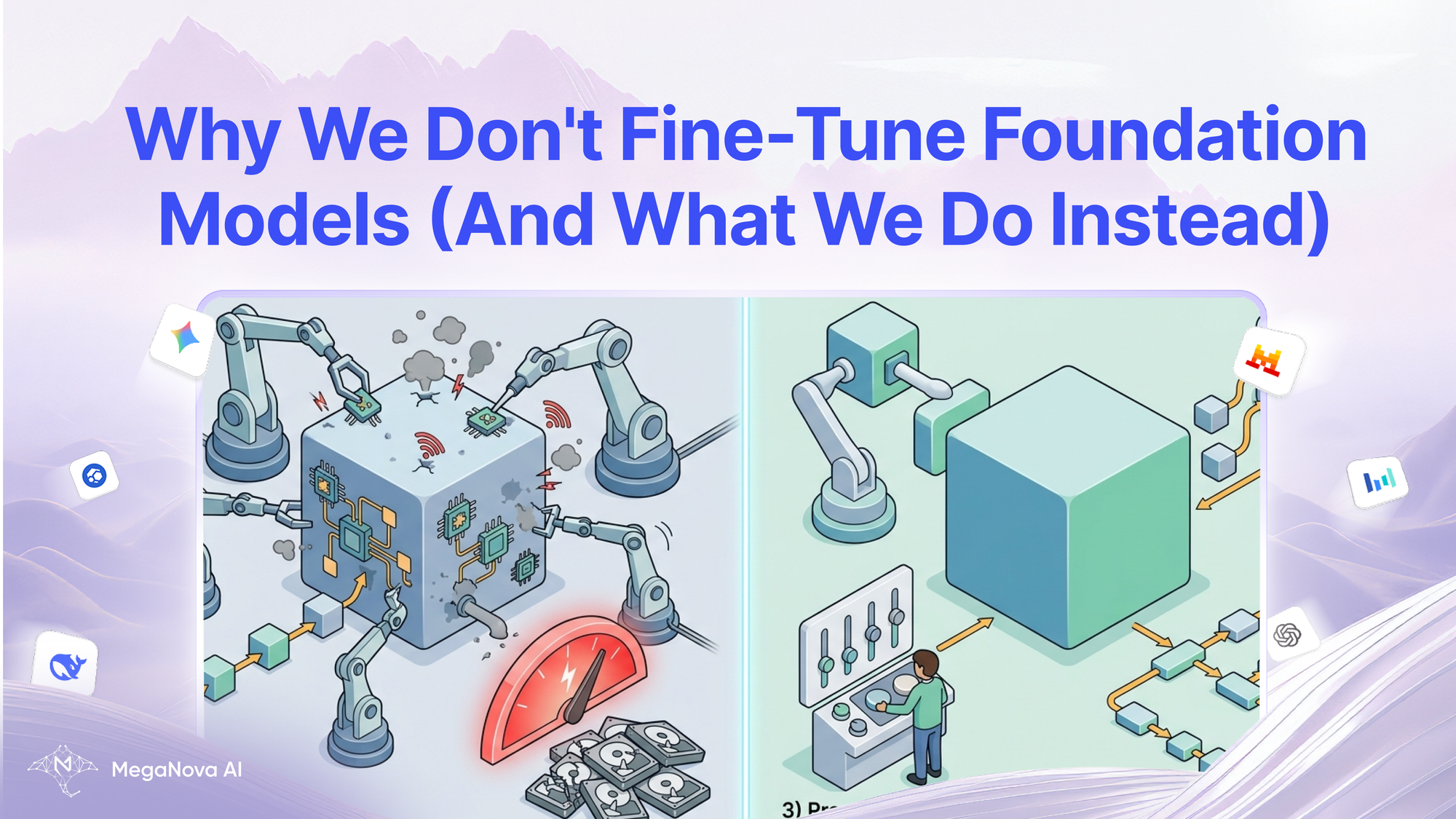 Why We Don't Fine-Tune Foundation Models (And What We Do Instead)