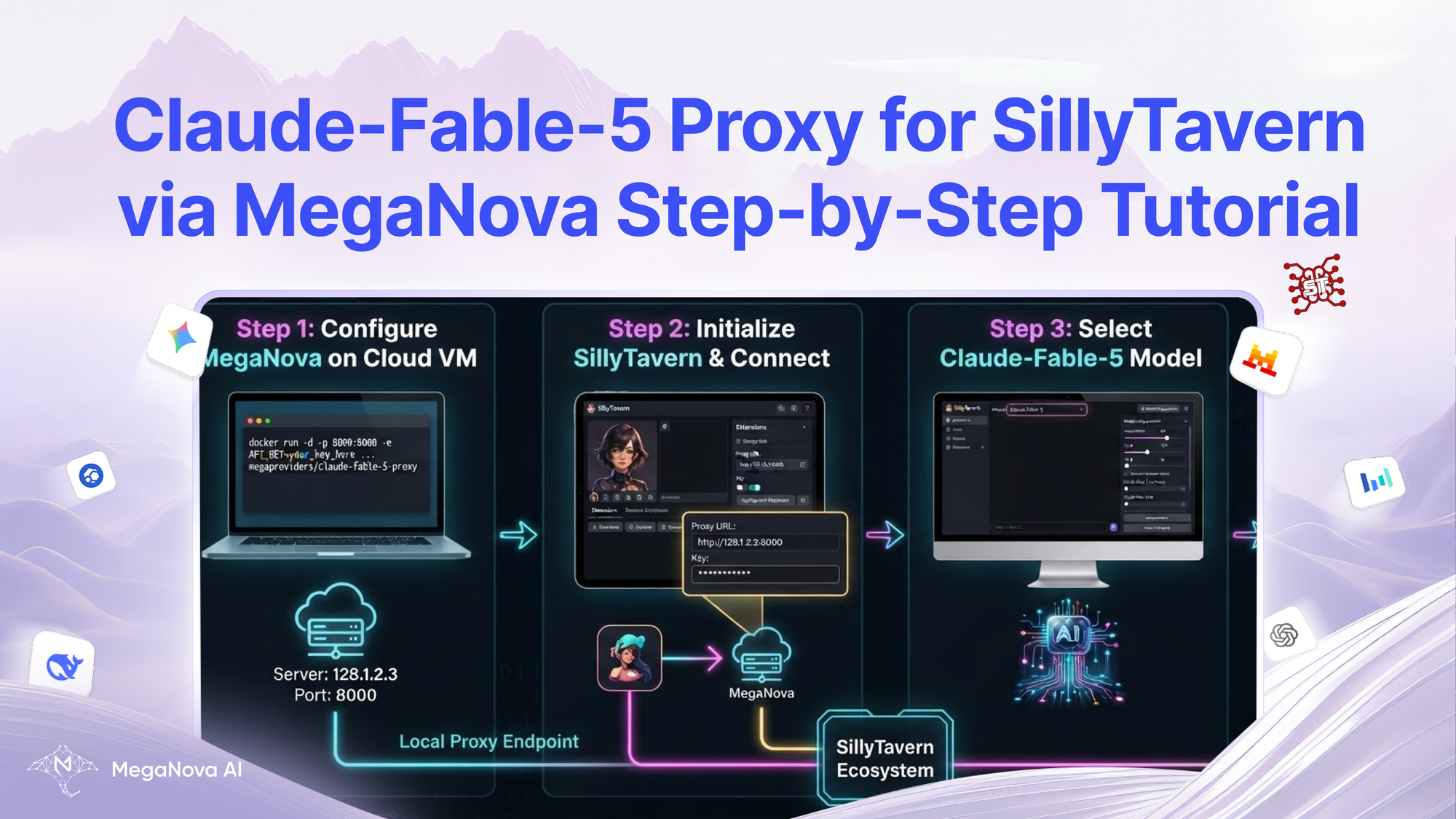 Claude-Fable-5 Proxy for SillyTavern via MegaNova: Step-by-Step Tutorial