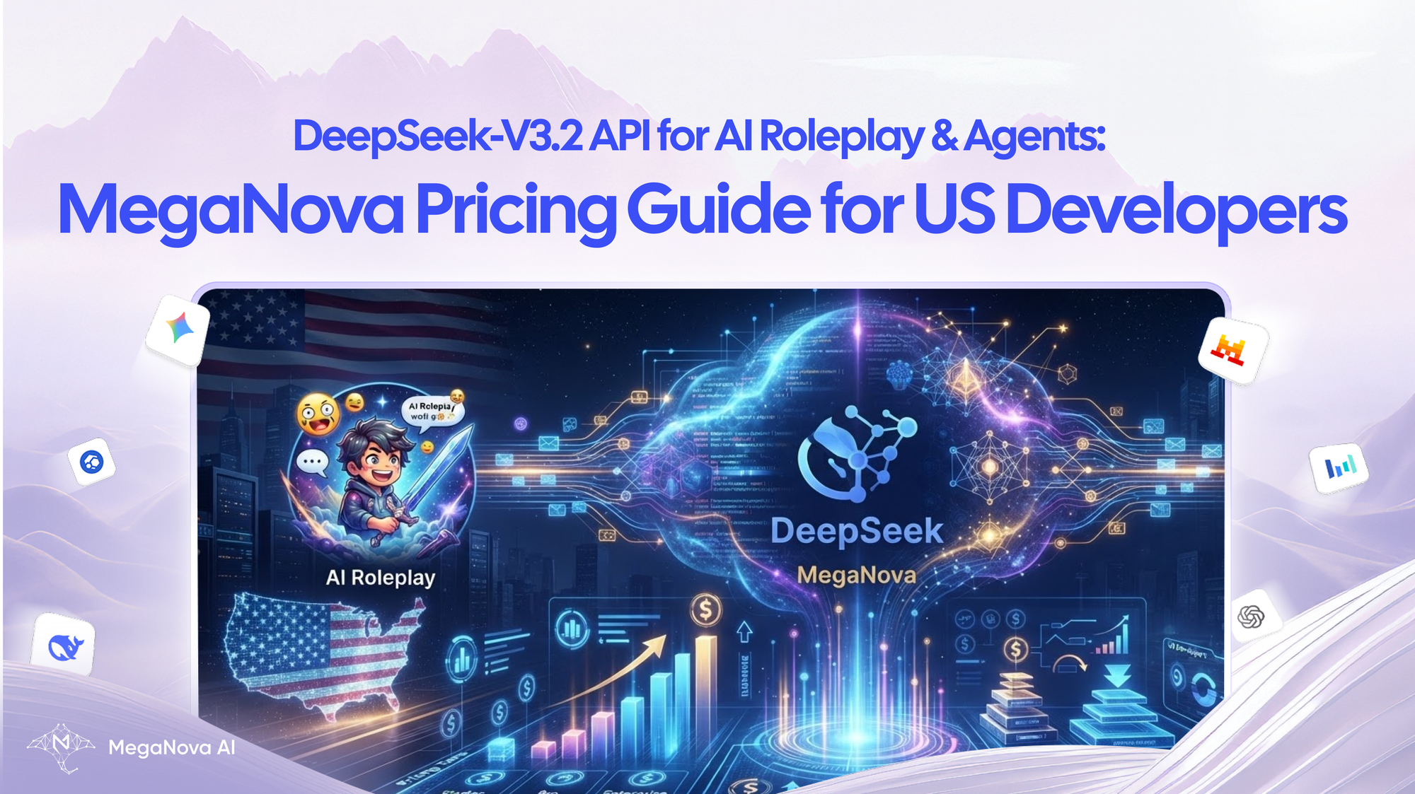 DeepSeek-V3.2 API for AI Roleplay & Agents: MegaNova Pricing Guide for US Developers