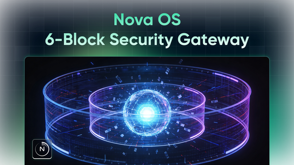 The 3-Tier AI Firewall: Hardening Nova OS Against Prompt Injection at Scale