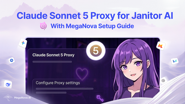 Claude Sonnet 5 Proxy for Janitor AI with MegaNova Setup Guide
