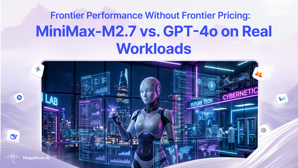 Frontier Performance Without Frontier Pricing: MiniMax-M2.7 vs. GPT-4o mini on Real Workloads