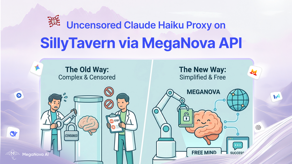 Uncensored Claude Haiku Proxy on SillyTavern via MegaNova API